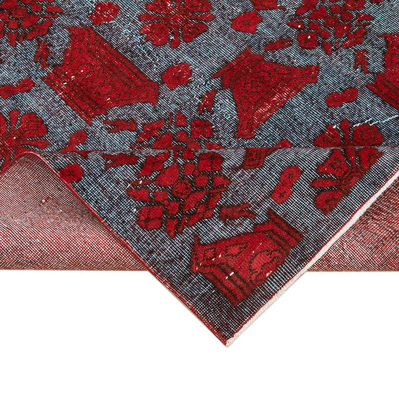 El Oyması Boyalı Halı - 173 cm x 296 cm - K0051587