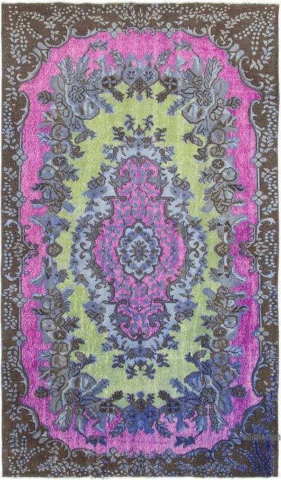 El Oyması Boyalı Halı - 171 cm x 291 cm