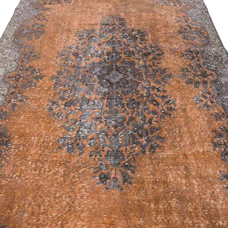 Hand Carved Over-Dyed Rug - 5' 3" x 9' 11" (63 in. x 119 in.) - K0051592