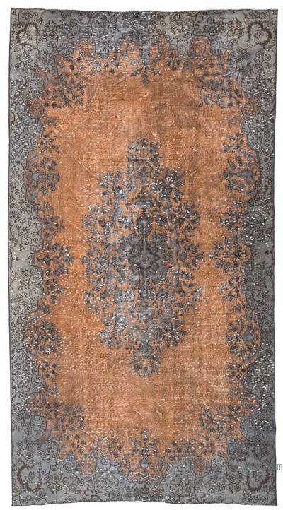 El Oyması Boyalı Halı - 160 cm x 302 cm