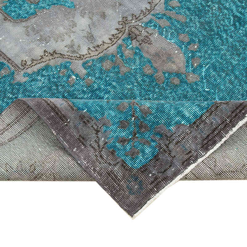 Hand Carved Over-Dyed Rug - 5' 1" x 9' 4" (61" x 112") - K0051596