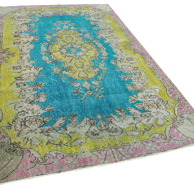 El Oyması Boyalı Halı - 172 cm x 276 cm - K0051601