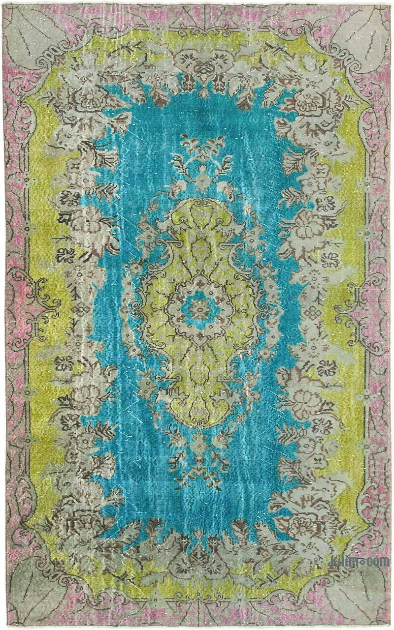 El Oyması Boyalı Halı - 172 cm x 276 cm - K0051601