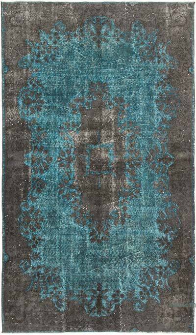 El Oyması Boyalı Halı - 156 cm x 265 cm