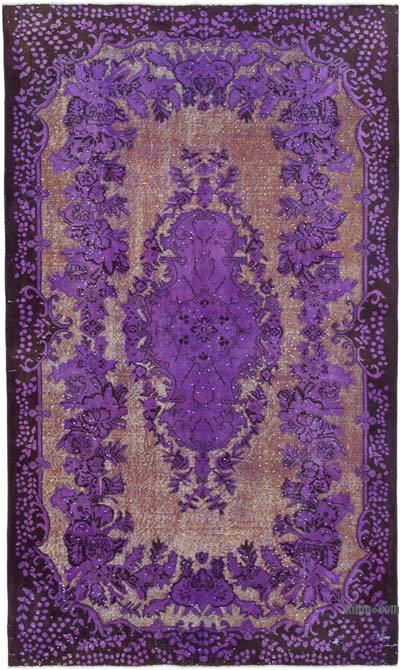 El Oyması Boyalı Halı - 174 cm x 294 cm