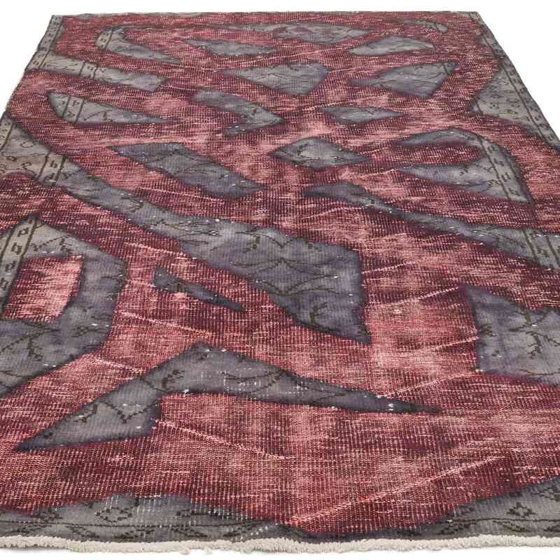 Alfombra Tallada a Mano Sobre Teñida - 157 cm x 264 cm - K0051618