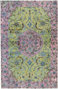 El Oyması Boyalı Halı - 170 cm x 264 cm