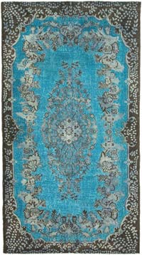 El Oyması Boyalı Halı - 177 cm x 321 cm