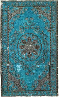 El Oyması Boyalı Halı - 195 cm x 322 cm