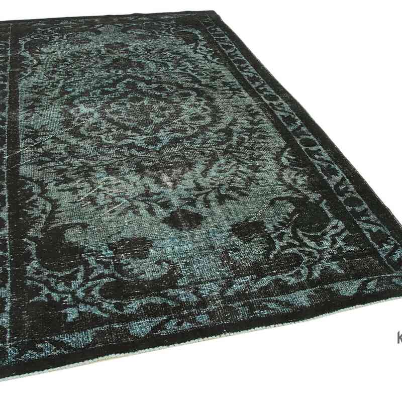 Hand Carved Over-Dyed Rug - 5' 9" x 9' 5" (69 in. x 113 in.) - K0051646