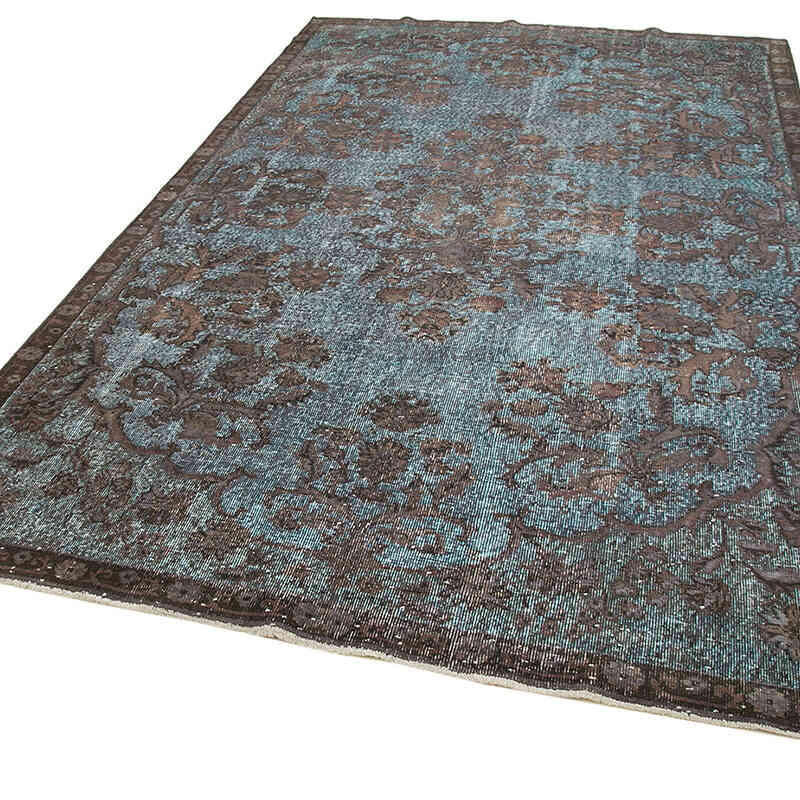 Alfombra Tallada a Mano Sobre Teñida - 195 cm x 328 cm - K0051655