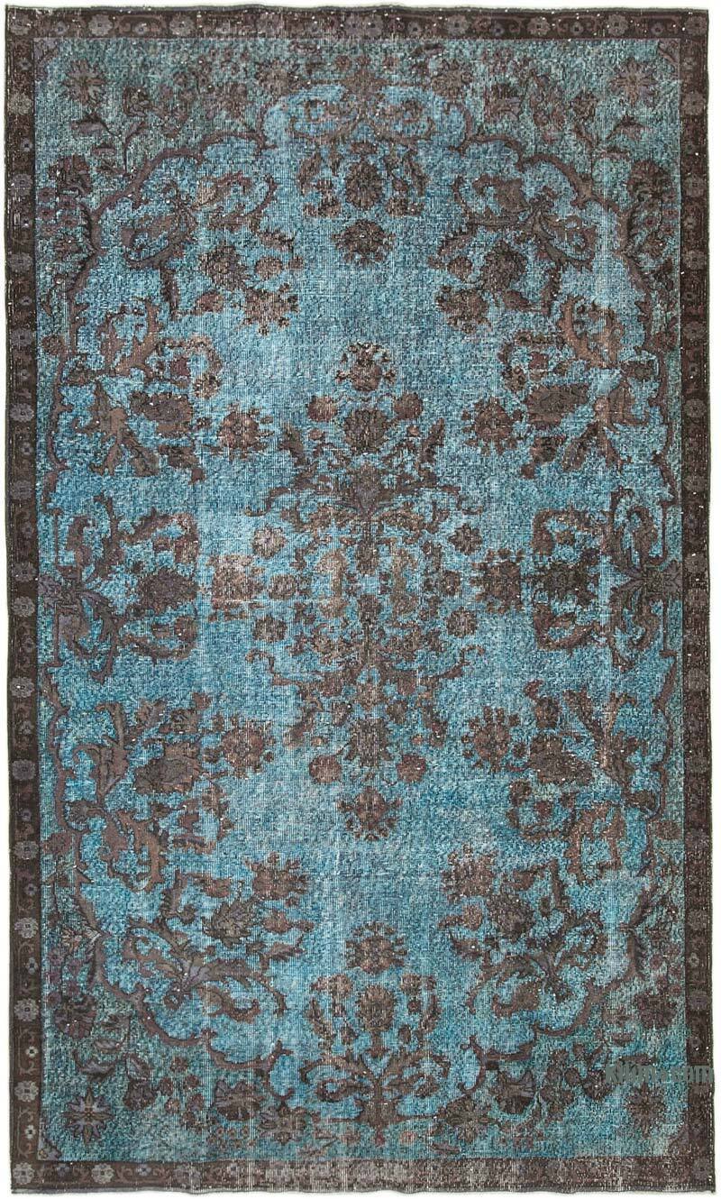Alfombra Tallada a Mano Sobre Teñida - 195 cm x 328 cm - K0051655