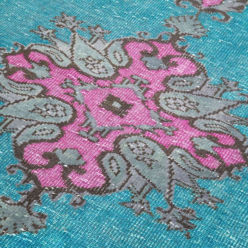 Alfombra Tallada a Mano Sobre Teñida - 152 cm x 265 cm - K0051660