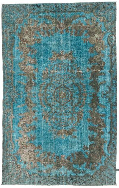 El Oyması Boyalı Halı - 189 cm x 302 cm