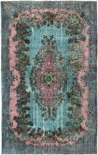El Oyması Boyalı Halı - 170 cm x 272 cm
