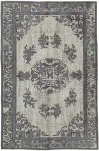 El Oyması Boyalı Halı - 181 cm x 278 cm