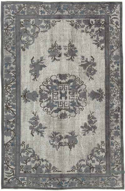 El Oyması Boyalı Halı - 181 cm x 278 cm