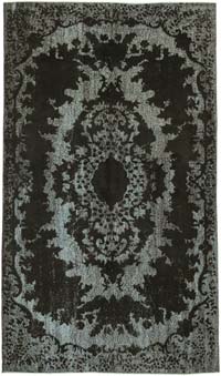 El Oyması Boyalı Halı - 157 cm x 269 cm