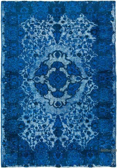 Hand Carved Over-Dyed Rug - 7'  x 10' 3" (84 in. x 123 in.)