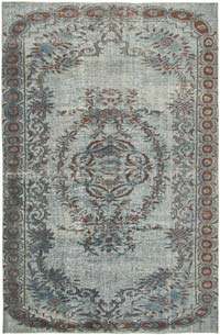 El Oyması Boyalı Halı - 175 cm x 265 cm