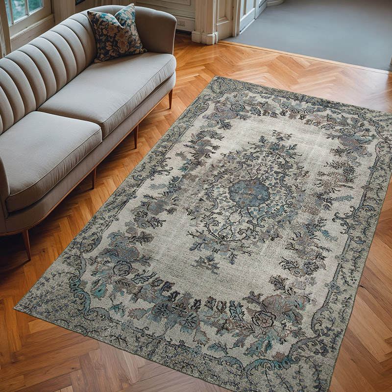 El Oyması Boyalı Halı - 200 cm x 320 cm - K0051718