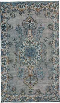 El Oyması Boyalı Halı - 167 cm x 285 cm