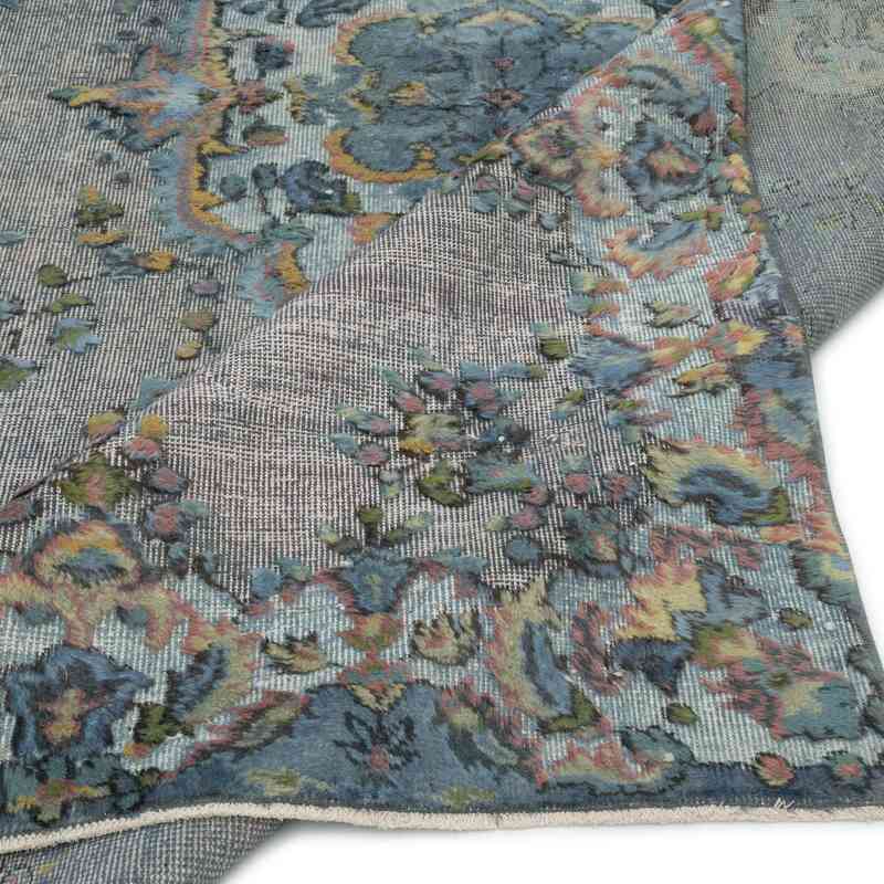 Hand Carved Over-Dyed Rug - 5' 6" x 9' 4" (66" x 112") - K0051730