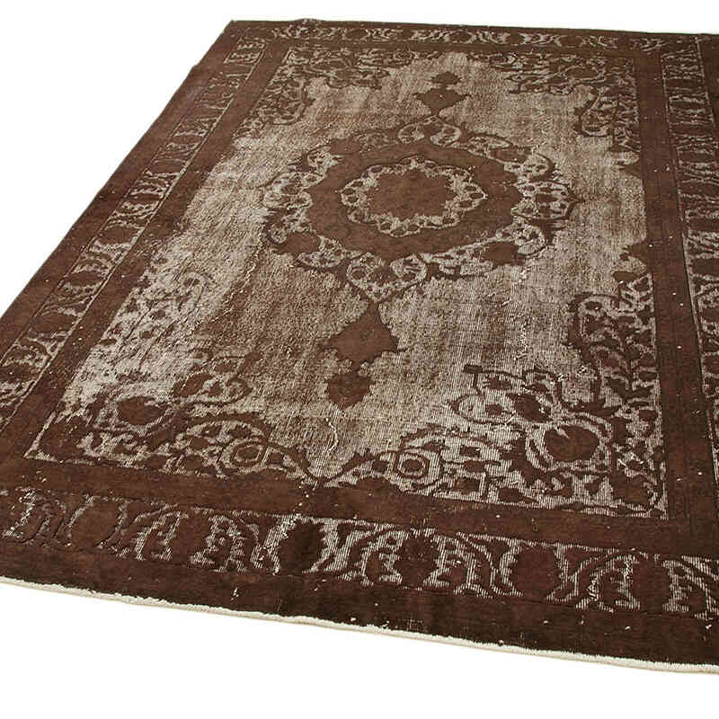 Alfombra Tallada a Mano Sobre Teñida - 212 cm x 327 cm - K0051734