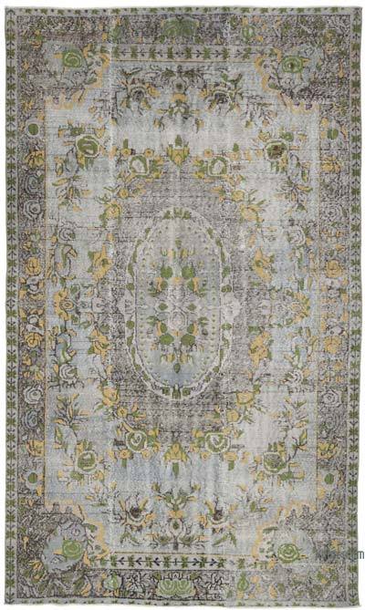 El Oyması Boyalı Halı - 177 cm x 300 cm