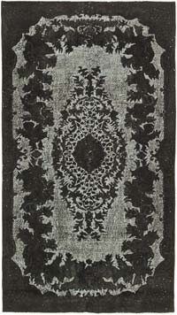 El Oyması Boyalı Halı - 167 cm x 300 cm