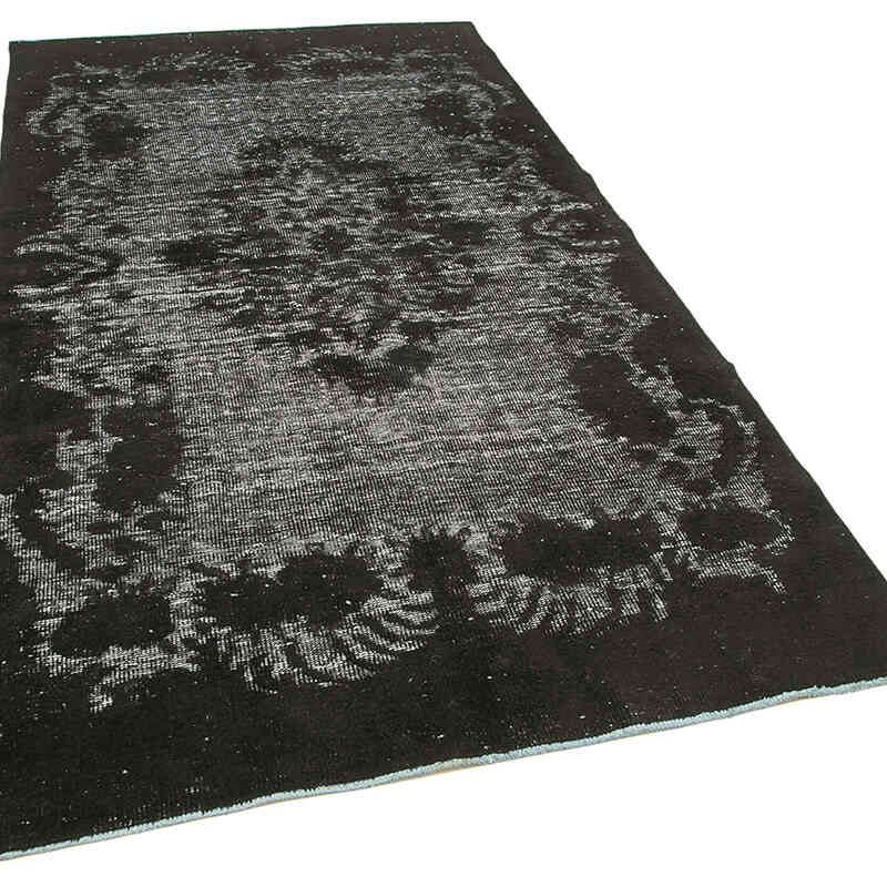 Hand Carved Over-Dyed Rug - 4' 11" x 9' 3" (59" x 111") - K0051744