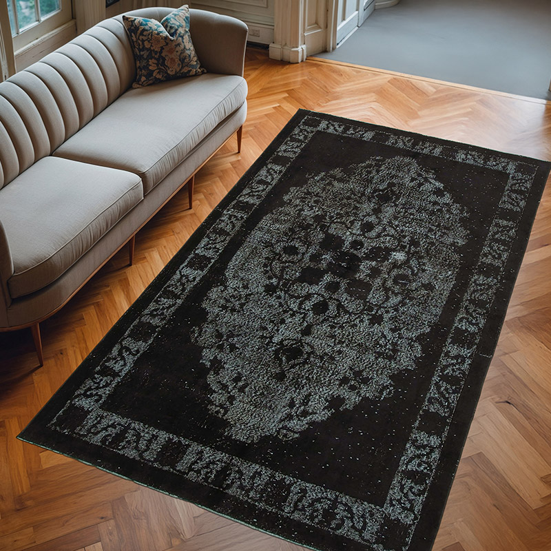 El Oyması Boyalı Halı - 160 cm x 272 cm - K0051750