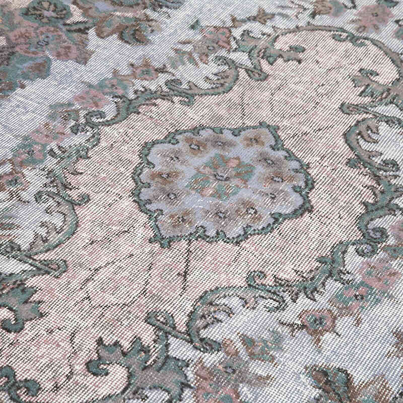 Alfombra Tallada a Mano Sobre Teñida - 165 cm x 305 cm - K0051751