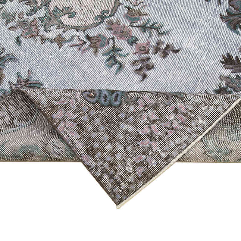 Alfombra Tallada a Mano Sobre Teñida - 165 cm x 305 cm - K0051751