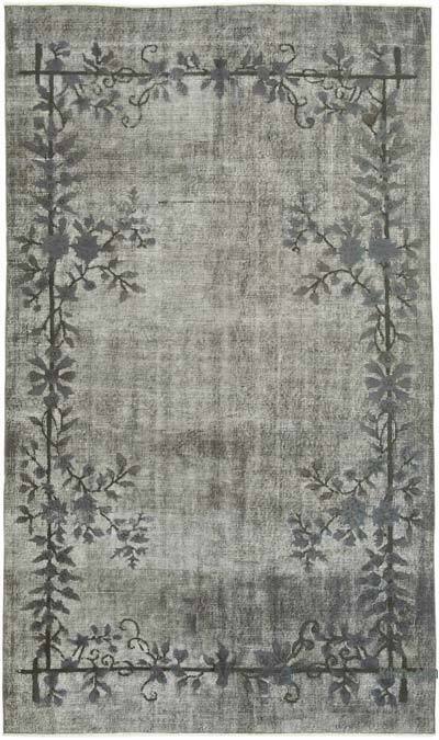 El Oyması Boyalı Halı - 158 cm x 270 cm