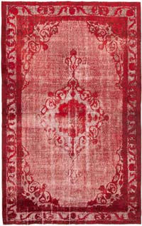 El Oyması Boyalı Halı - 194 cm x 315 cm