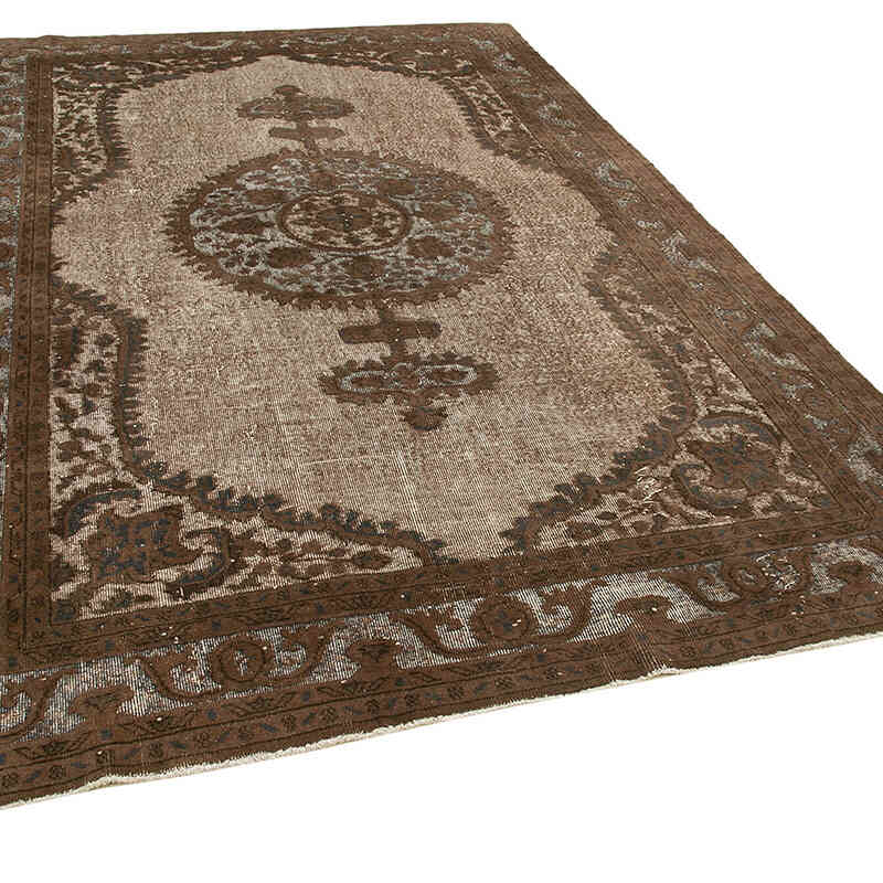 El Oyması Boyalı Halı - 214 cm x 318 cm - K0051771