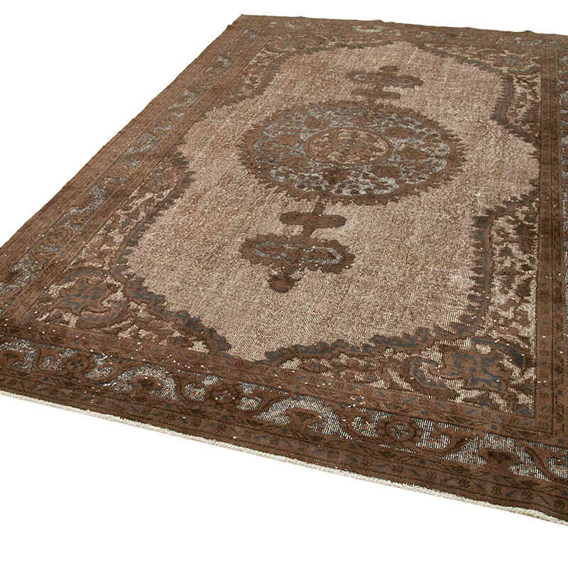 El Oyması Boyalı Halı - 214 cm x 318 cm - K0051771