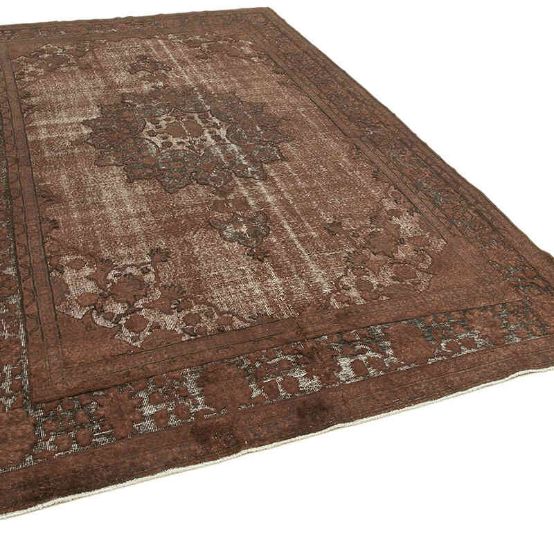 Alfombra Tallada a Mano Sobre Teñida - 204 cm x 335 cm - K0051775
