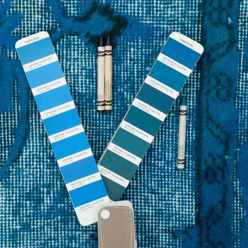 El Oyması Boyalı Halı - 152 cm x 263 cm - K0051776