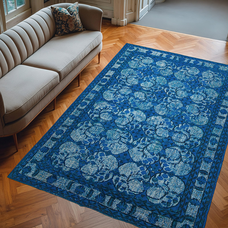 El Oyması Boyalı Halı - 216 cm x 316 cm - K0051782