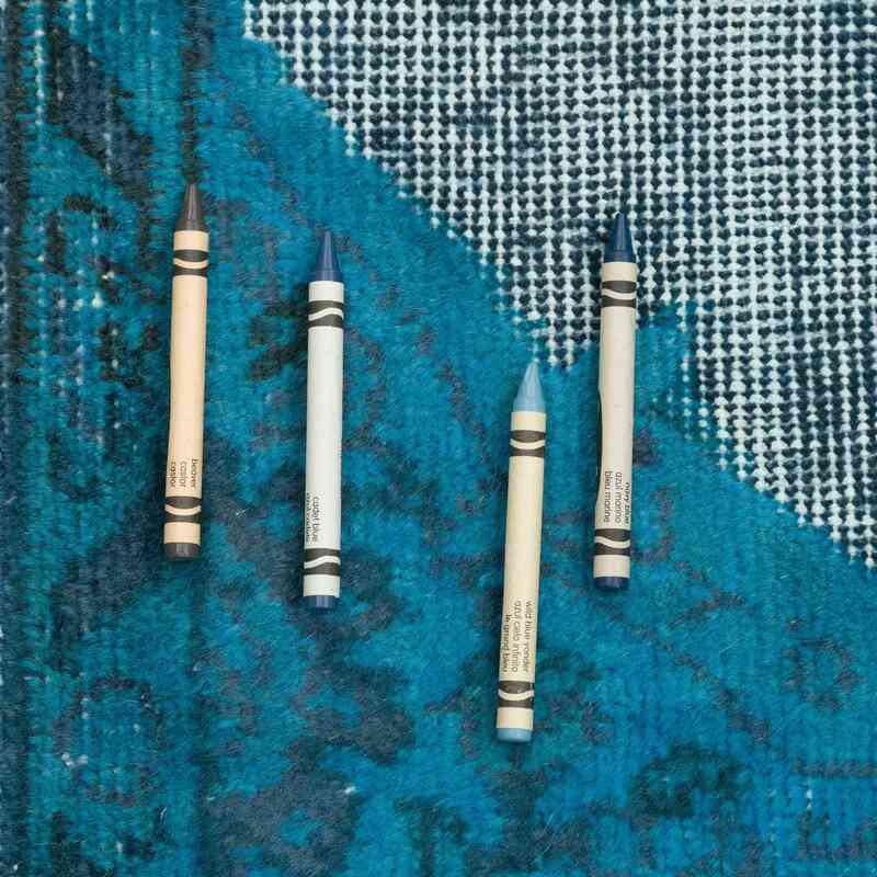 El Oyması Boyalı Halı - 165 cm x 272 cm - K0051789