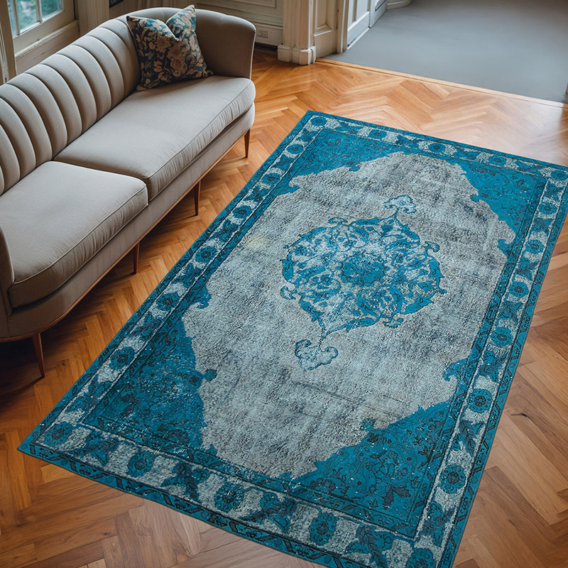 El Oyması Boyalı Halı - 165 cm x 272 cm - K0051789