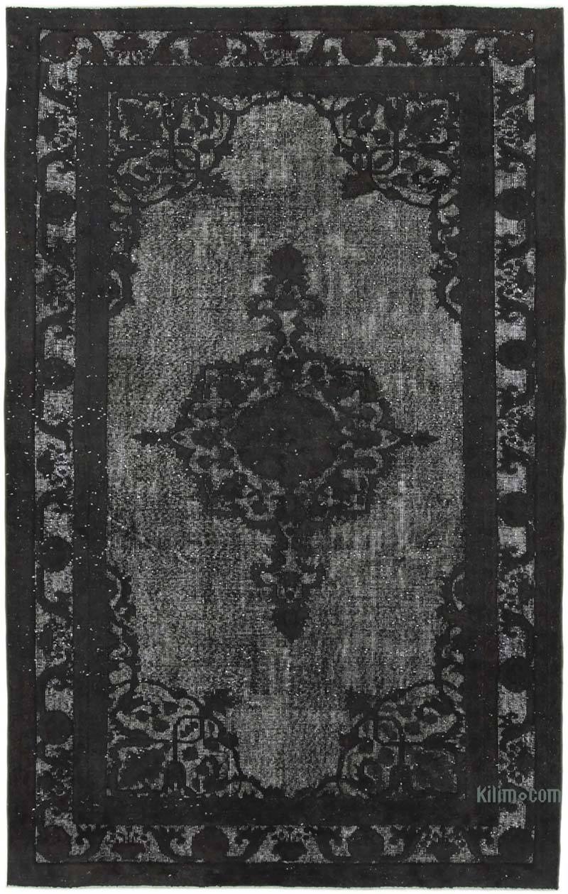 Hand Carved Over-Dyed Rug - 6' 6" x 10' 2" (78 in. x 122 in.) - K0051792