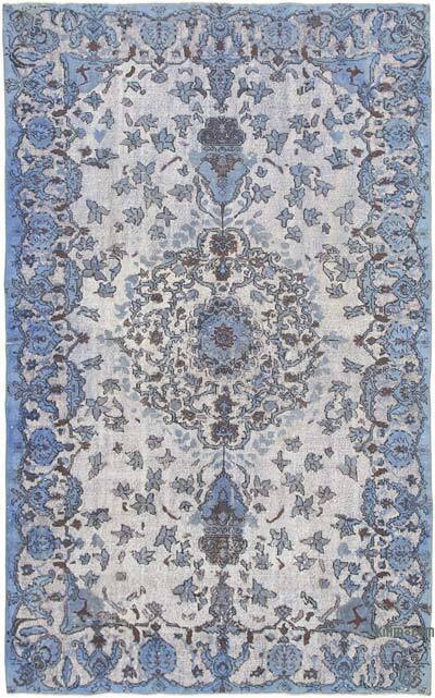 El Oyması Boyalı Halı - 194 cm x 312 cm