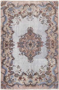 El Oyması Boyalı Halı - 187 cm x 285 cm