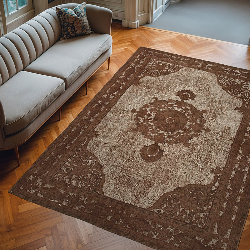 El Oyması Boyalı Halı - 215 cm x 292 cm - K0051810
