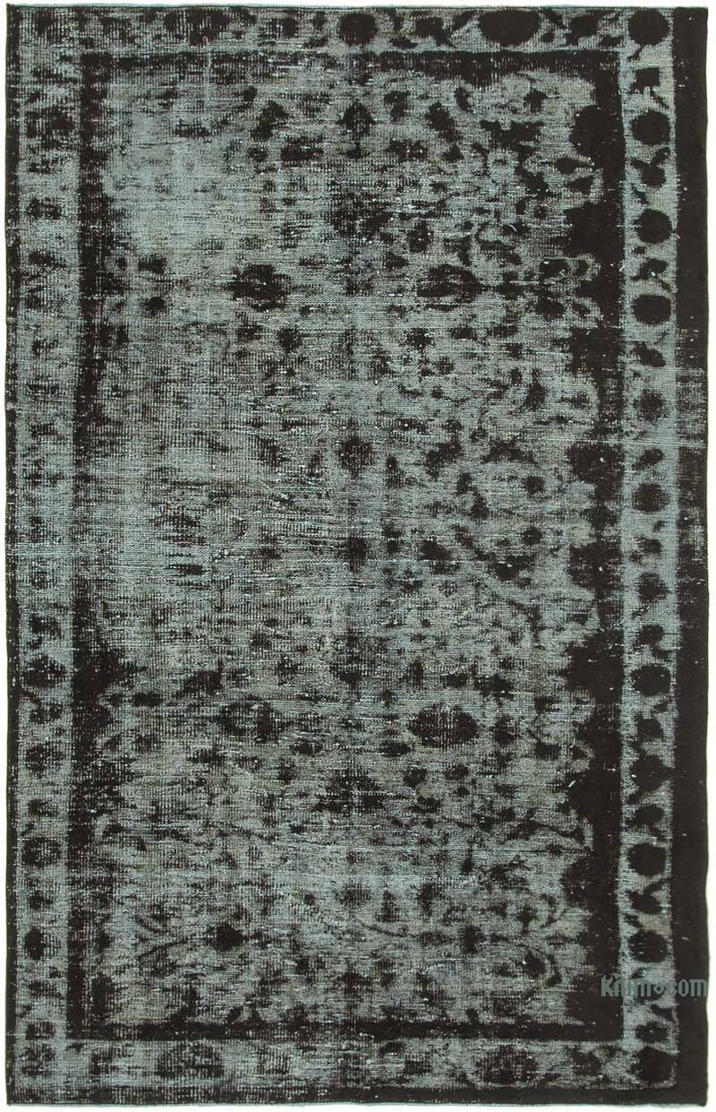 Alfombra Tallada a Mano Sobre Teñida - 177 cm x 278 cm - K0051813