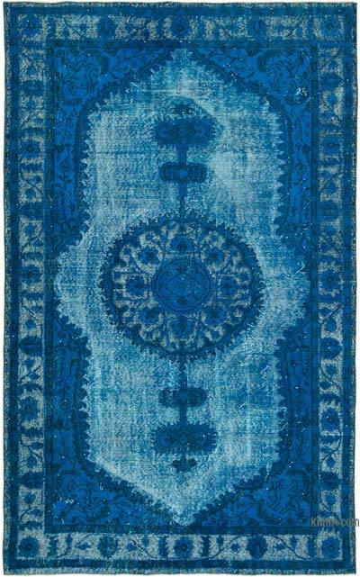 Hand Carved Over-Dyed Rug - 5' 9" x 9' 4" (69 in. x 112 in.)