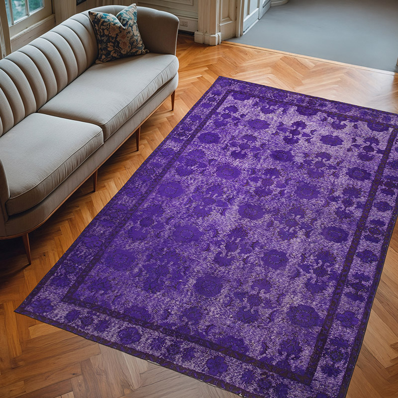 El Oyması Boyalı Halı - 185 cm x 284 cm - K0051818